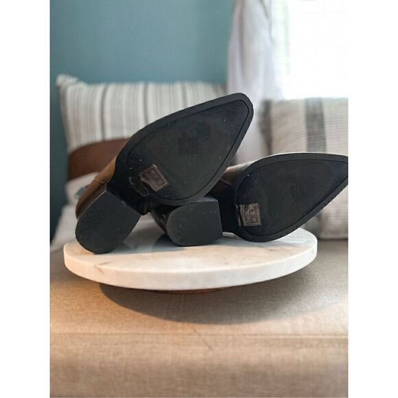 Qupid suede green boots - Picture 5 of 7